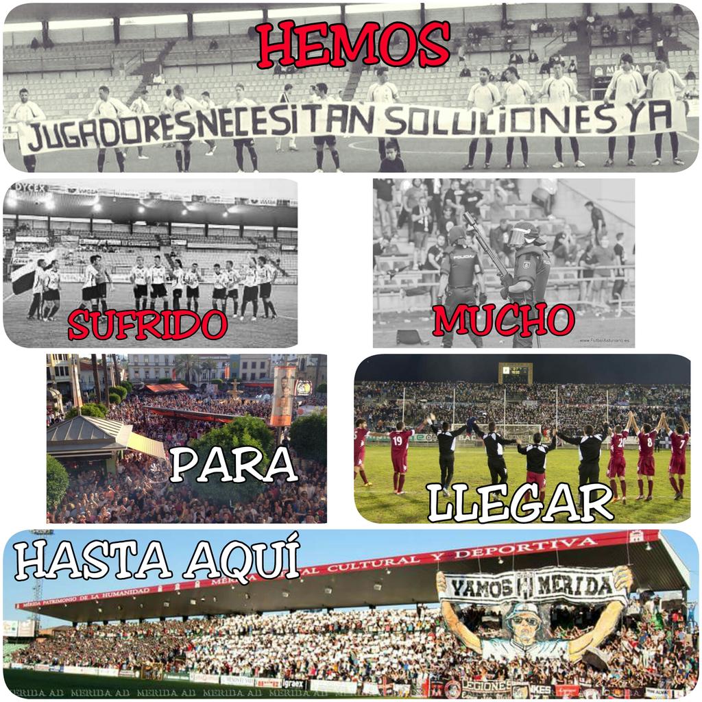kedigoyo's tweet photo. Nadie permitirá que esto vuelva a desaparecer.
#ForzaMéridaHastaLaMuerte
⚪⚪⚪⚪⚪⚫⚫⚫⚫⚫🔴🔴🔴🔴🔴 http://t.co/fh6nCOkqvc