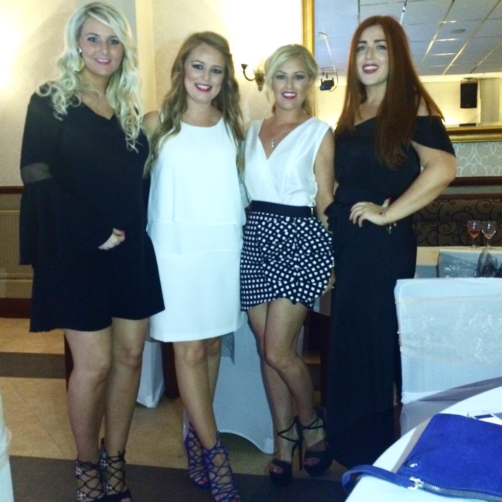 KayRandles's tweet photo. Last night 👯🎉👰🏼🍸 @TalCannell1 @tezz_evans @MissJMannion http://t.co/VYLW7hI6P6