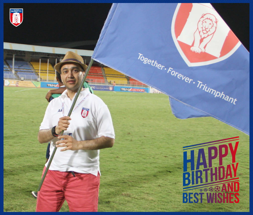 BharatFC's tweet photo. Happy birthday to #BharatFC's principal owner, Mr. Amit Kalyani. We wish him a wonderful day and a great year ahead http://t.co/p72YT1aICP