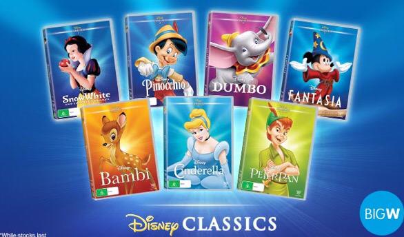 Aussiedisneydreamer Bigw Released The New Range Of Disney Classics On Dvd This Week Have You Gone And Gotten Yours Yet Aussiedisney Http T Co 2e7otzwyrx