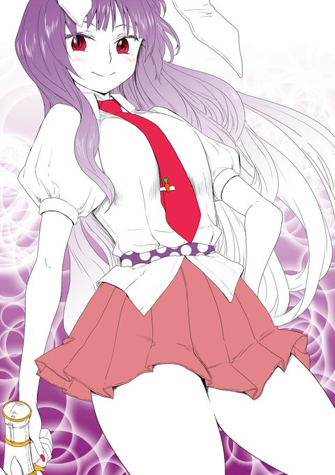 香川に転勤になって4ヶ月うどんには困らなくなった  イトウゆーじ先生の描く体格のいいうどんげめざして描いたけどまだちょっと遠慮がでてあまり体格よくなくなっちゃった ゆーじ先生のうどんげのバランス絶妙すぎる 