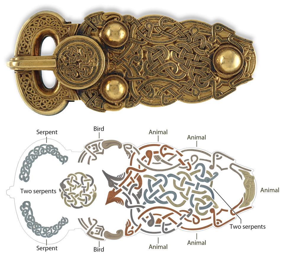 Discover the meaning behind the symbols in AngloSaxon art in this blog