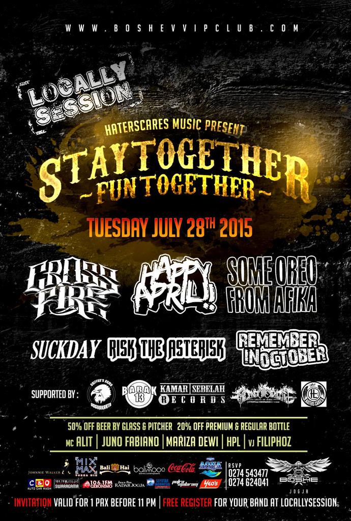 amrizalsaragih's tweet photo. Lets join @haterscares#giggsparty with @CROSSFIREHC @ReminoR_rawk @SDpunkrock @FromAfika @HApoppunk @RiskTheAsterisk http://t.co/DASu82fUJW