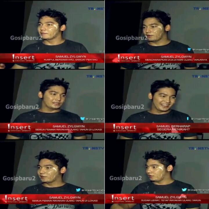 Perayaan ultah ka mue di lokasi syuting brsma semua pemain &amp; kru! ada ochi lagi video sma foto-in mue ih :3 #capsbyme