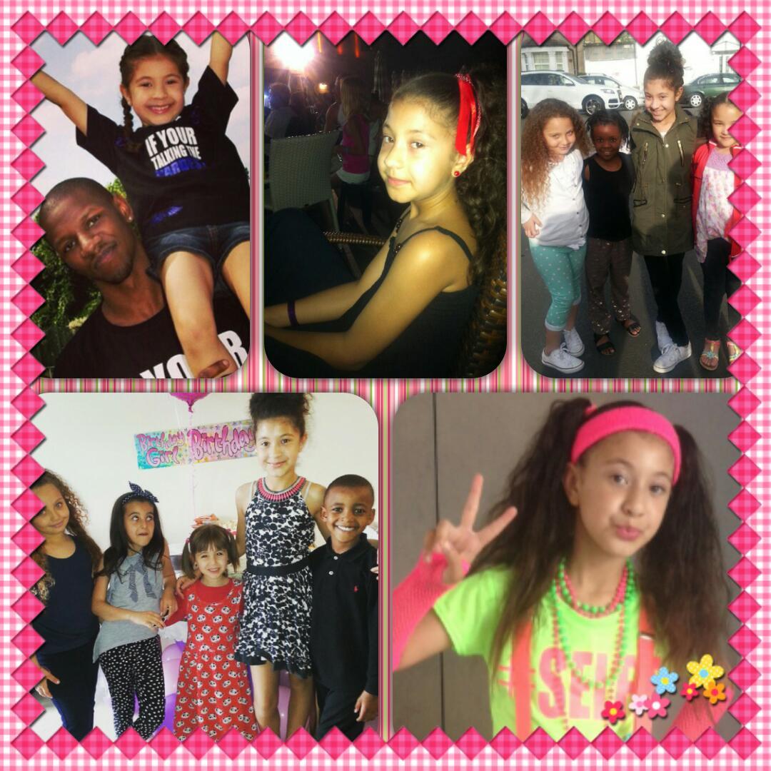Happy 11th birthday to my beautiful Lil cuz Courtney hope u have a lovely day princess love u lots     