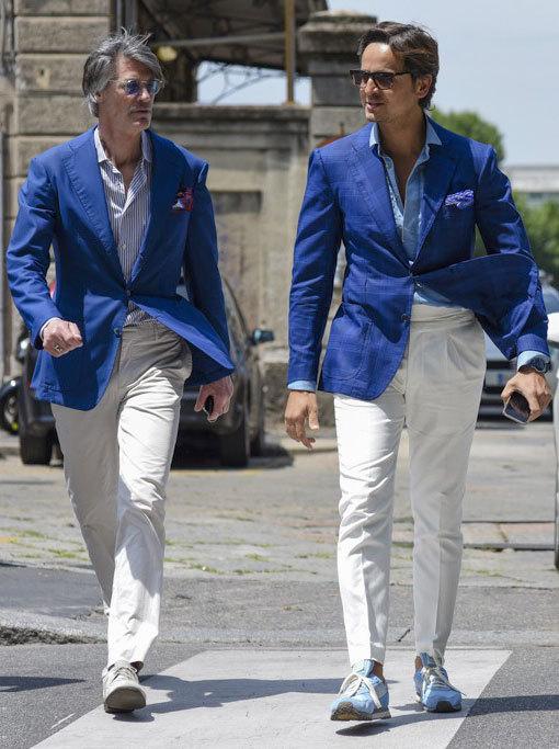 Eiichi Yukishita Menssnap 青テーラードジャケット ホワイトパンツ スニーカーコーデ コーデ詳細 Http T Co Webc69aucp Http T Co Uhge1q9dad 白の綿パンは爽やかすぎて逆に難しい 白のデニムの方が難易度は下がる Twitter