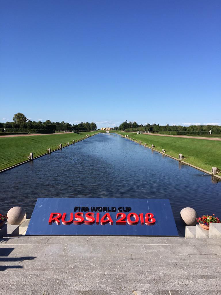 DarrylBroadfoot's tweet photo. Journey home begins. St Petersburg, you've been terrific #PrelimDraw @FIFAWorldCup Russia 2018 http://t.co/hGpbJEB6zW