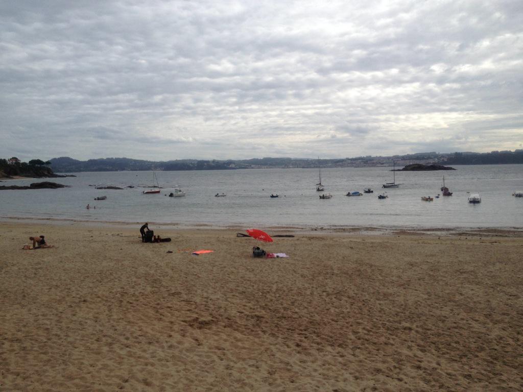 No es la mejor playa pero es donde me encuentro ahora y es increíble