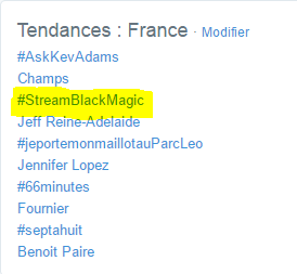 LMNewsFrance's tweet photo. @LittleMix French Mixers don't stop to support you!! We'll give you a third week #BlackMagicNumberOne Miss you ๐ http://t.co/EqbyxQgCvV