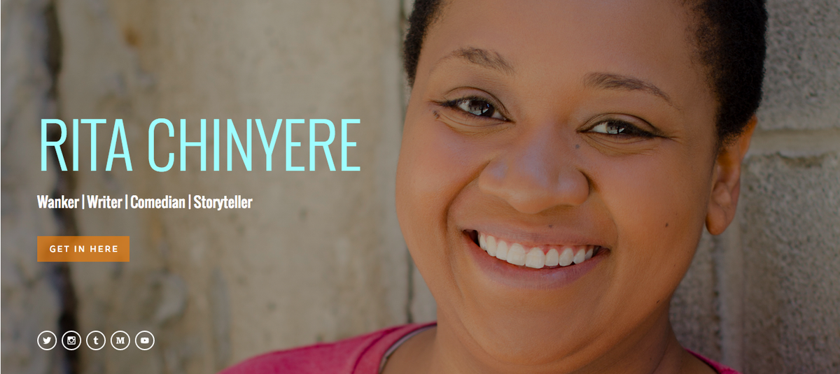 Oliverdirtyb's tweet image. The results are in... @SquareSpice are incredible designers! Very happy. Peep the new website: ritachinyere.com