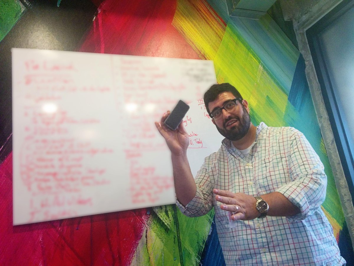 EvoleroTalk's tweet photo. The Evolero team is working on something big! @BenLS was busy on the board...Yes it's blurred! #topsecret #eventprofs http://t.co/yFbMO5r5z2