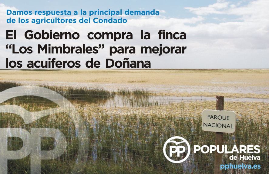 #CUMPLIMOS Damos respuesta eficaz a los problemas de los agricultores del Condado. #Doñana  pphuelva.es/?p=9885