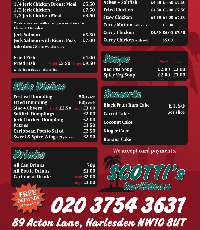 ScottiCaribbean's tweet photo. Hilarious! 😂 Oh by the way, new menu is being printed right now 👍 - https://t.co/NC7jDW3oUb #caribbean #food http://t.co/SFcrh1rOVi