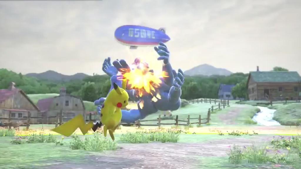 Shinobu ピカチュウという着ぐるみを着た三島平八 風神拳 裏旋空刃脚 奈落払い雷神拳 Http T Co Xta5vr6qku Twitter