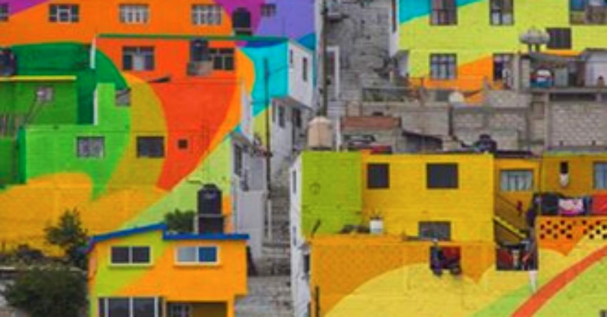 good's tweet image. Street artists turn devastated town into one giant mural.
bit.ly/arthouses