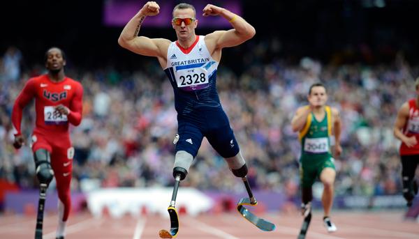 It's <a href="/Marathonchamp/">Richard Whitehead MBE Founder of TRWF</a> - aka Richard Whitehead - time as the T42 200m athletes are announced... #AnniversaryGames