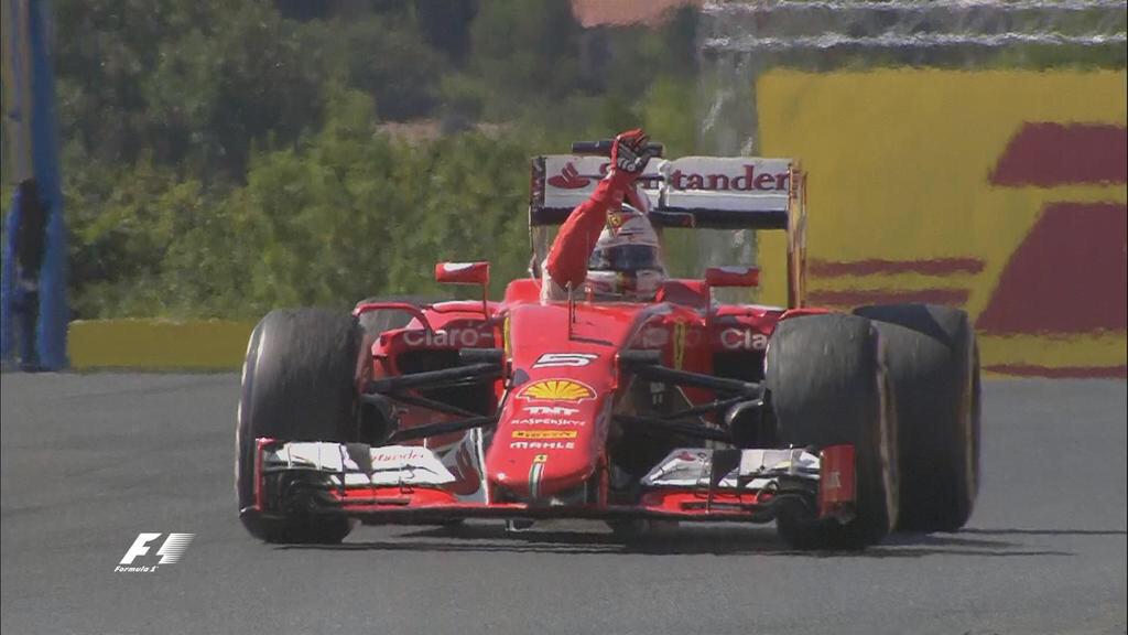 #ForzaFerrari #Vettel #ForzaJules #HungarianGP