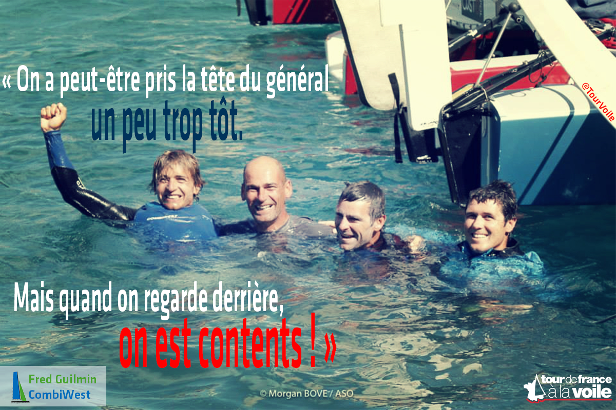 tourvoile's tweet photo. Ils ont dit... Fred Guilmin, skipper de @Combivoile, 3ème du #TourVoile http://t.co/56GPTesvbP