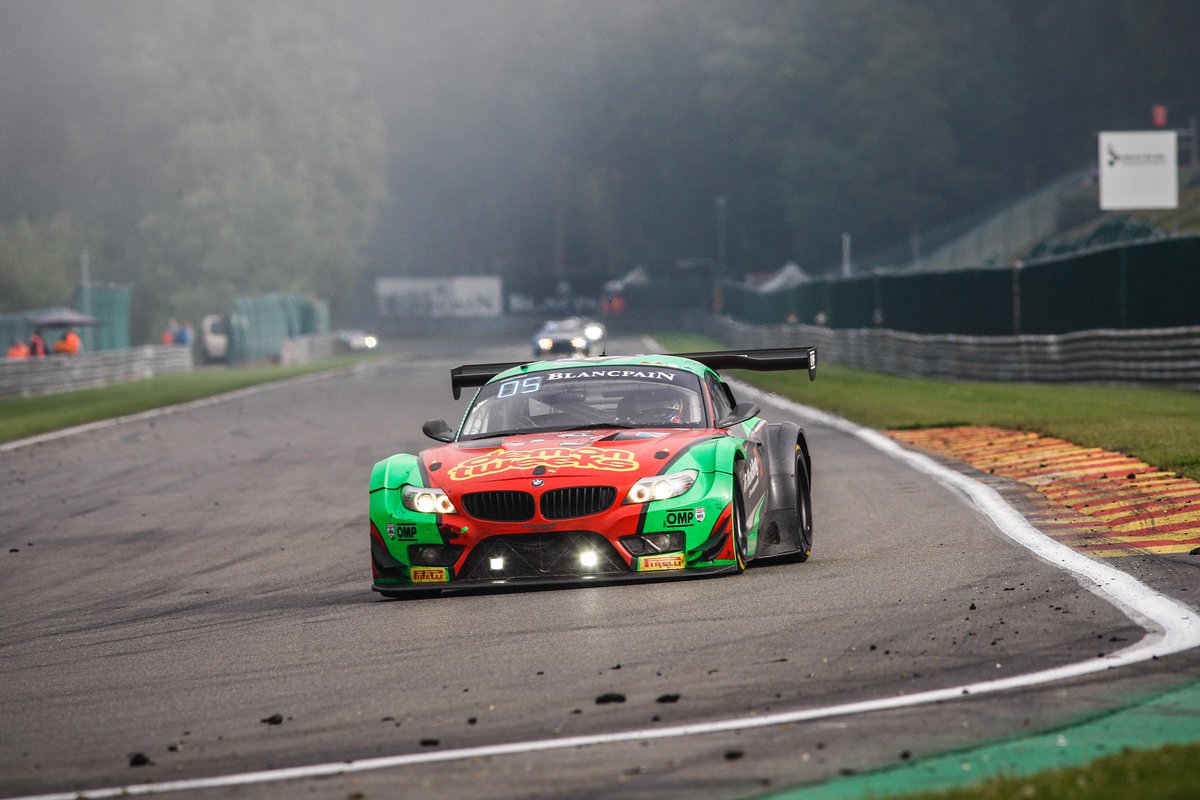 BMWMotorsport's tweet photo. BMW results @24HoursofSpa.
#46 @marcvds: P1
#79 @Ecurie_Ecosse: P7
#78 @TeamRussiaBB: P8
#77 @BMWTeamBrasil: P13 http://t.co/Q1TvD6aM8J