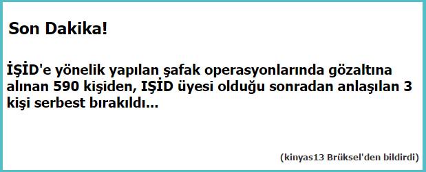 zaytung's tweet photo. Son Dakika - İŞİD'e yönelik yapılan şafak operasyonlarında gözaltına alınan 590 kişiden... http://t.co/d1kXZMiC3N http://t.co/8HDbIVVm3V
