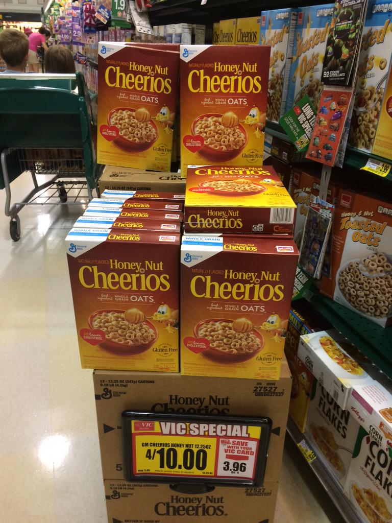 ImaCeliac's tweet photo. Found the new #glutenfree @cheerios So excited http://t.co/aa69eFMArf
