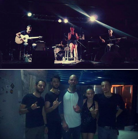 Spacial night yesterday at INIT-Rome supporting <a href="/NICKOLIVERI/">NICK OLIVERI</a> for his Death Acoustic Tour! #SummerTour #TheShiver