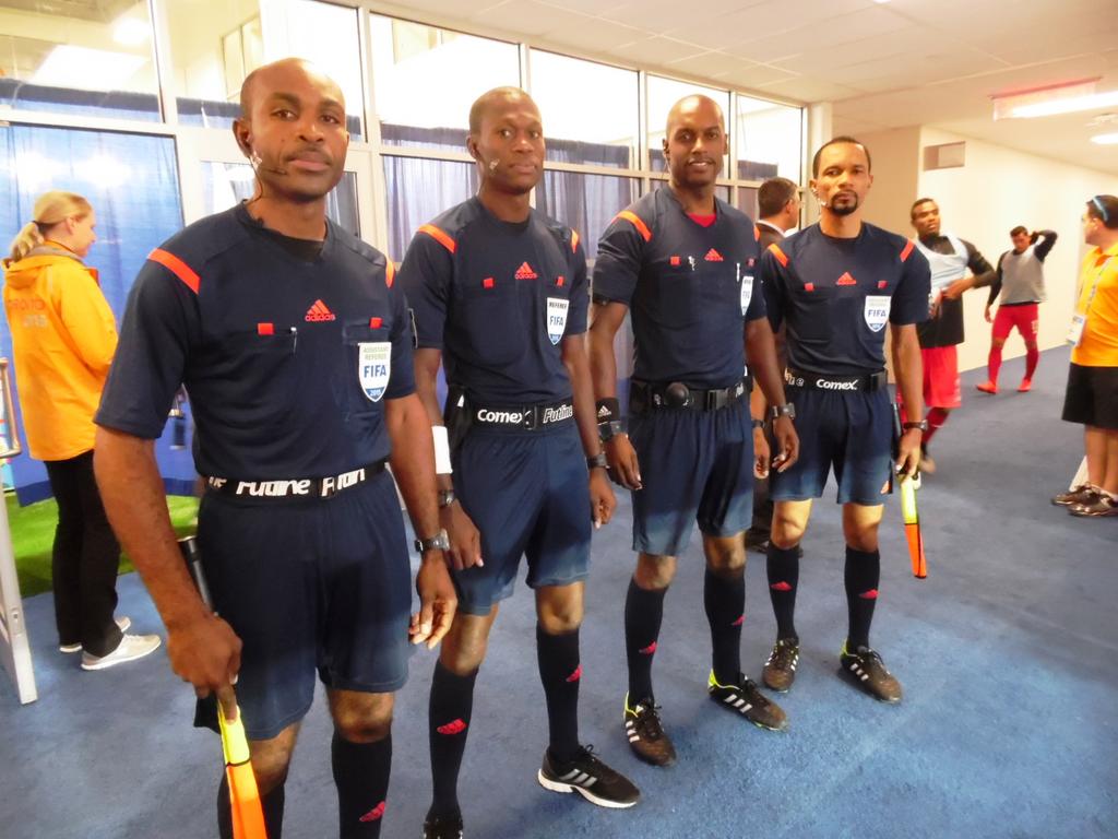 ASkeete_Referee's tweet photo. Proud to have represented the Caribbean & #Barbados with my CFU #fifareferees #PanAmGames #TO2015 http://t.co/mF7ZOUgcEs