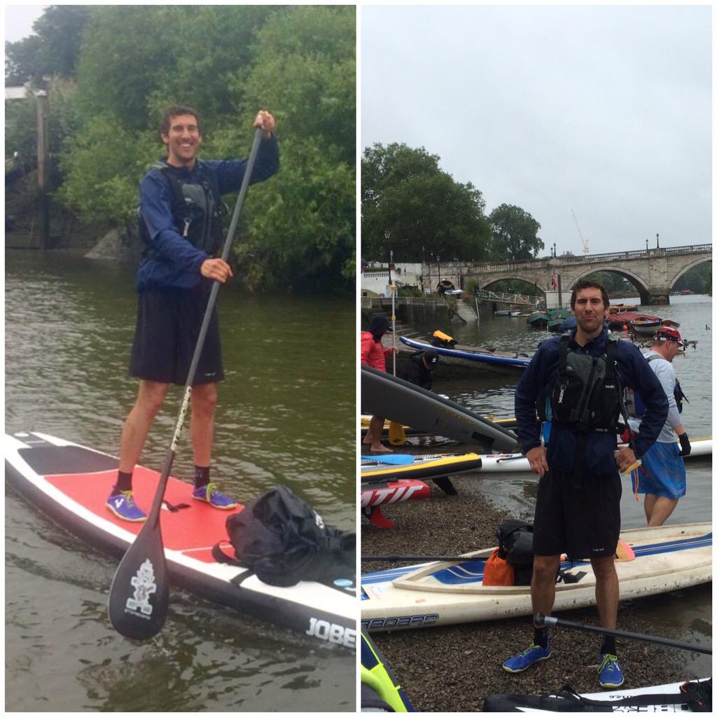 patrikldn's tweet photo. Oof! Made it home in 7.5hrs @ThamesPaddle. Dispiriting going no where in wind and rain but done! #TeamSportforGood http://t.co/8IemLuARSa