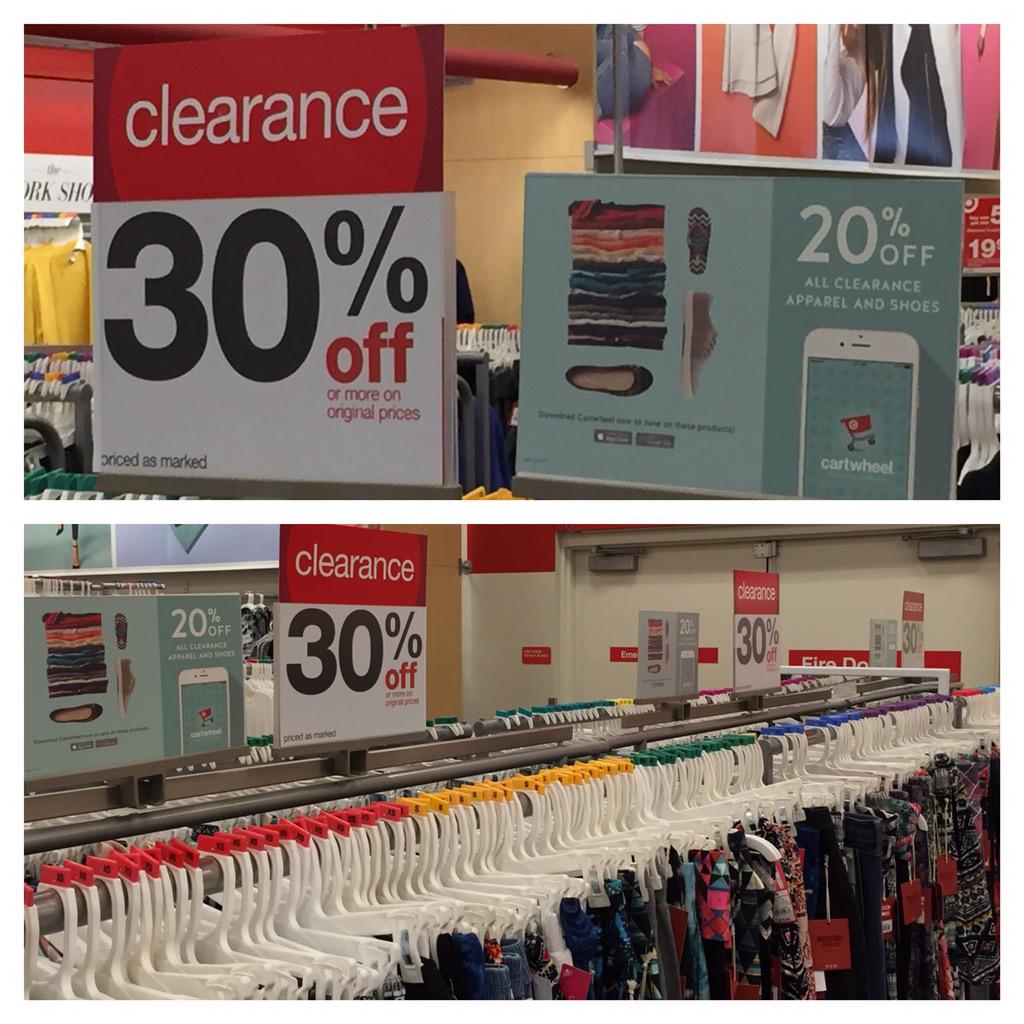#itsONcartwheel AND #itsONclearance ! Big sales going on at T2396! <a href="/JerryISiegel/">Jerry Siegel</a>