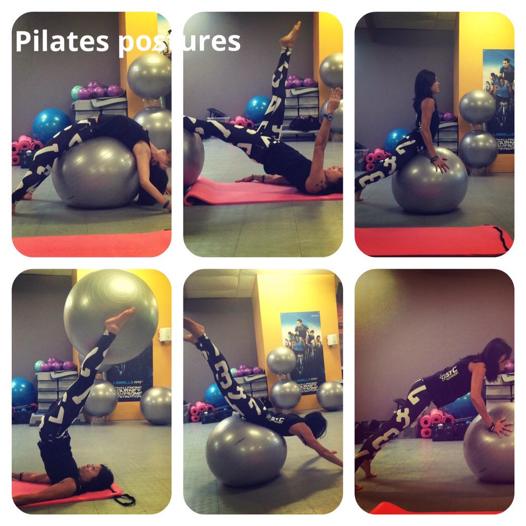 Pilates postures