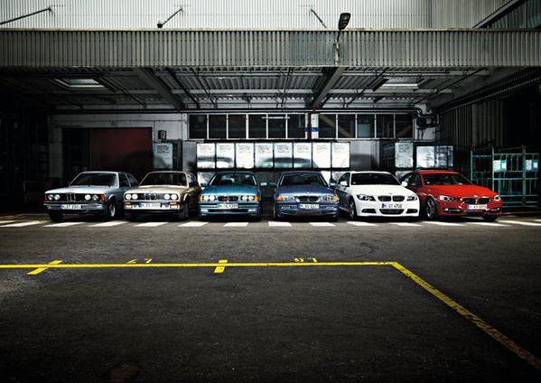 BMW's tweet photo. One line, six legends, countless stories. What's yours? Share it with #BMWstories. #BMW #3series @BMWUSA http://t.co/EyOwc2ON4N