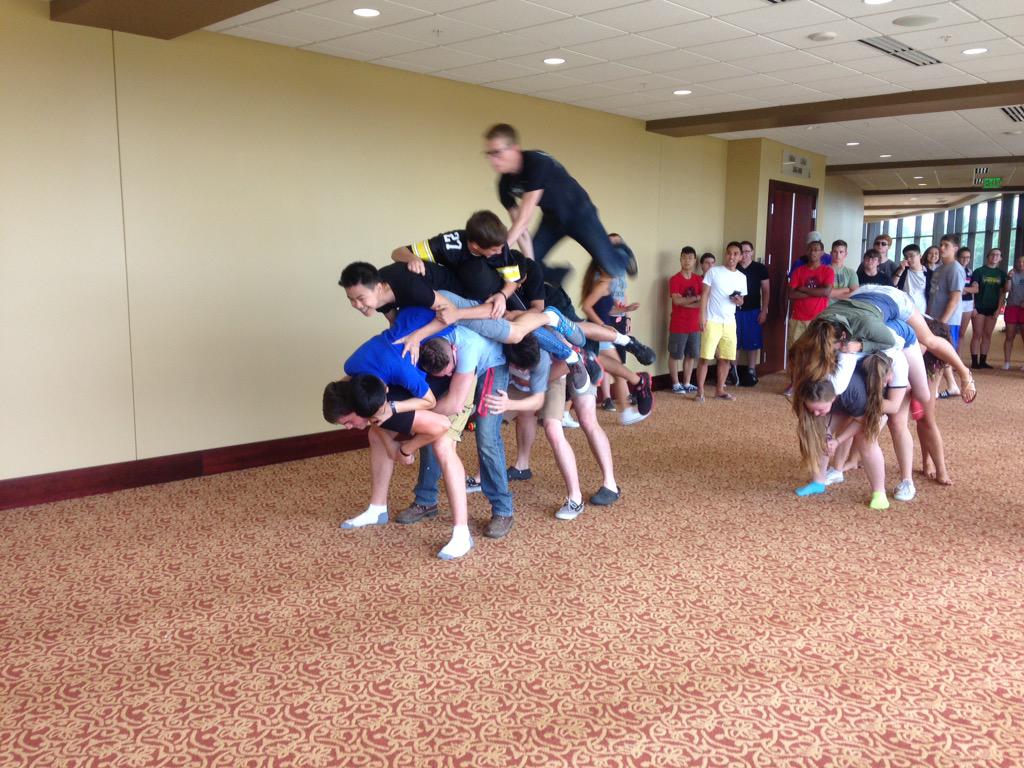 Waterskier7's tweet photo. Fremd West tradition of Buck Buck #Sandblast15 #fremdwest http://t.co/Ql3FIVvC8h
