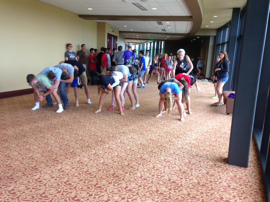 Waterskier7's tweet photo. Fremd West tradition of Buck Buck #Sandblast15 #fremdwest http://t.co/Ql3FIVvC8h