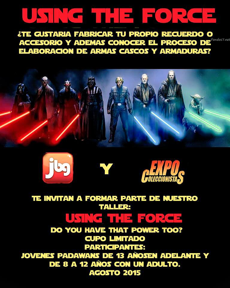 jbg_workshop's tweet image. Visiten nuestro taller en @ecoleccionistas !!!
#StarWarsMx #UsingTheForce #ExpoColeccionistas