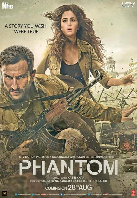 Phantom (2015) Movie Poster No. 1 Phantom (2015) Movie Poster No. 1