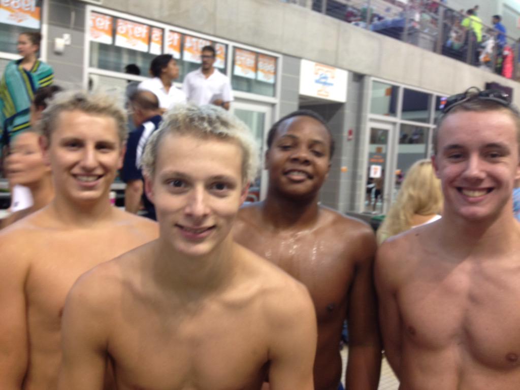 OakRidgeSwims's tweet photo. 15-18 Boys Medley Relay!!!! #citymeet #ORCA http://t.co/TrMrH8wSAr
