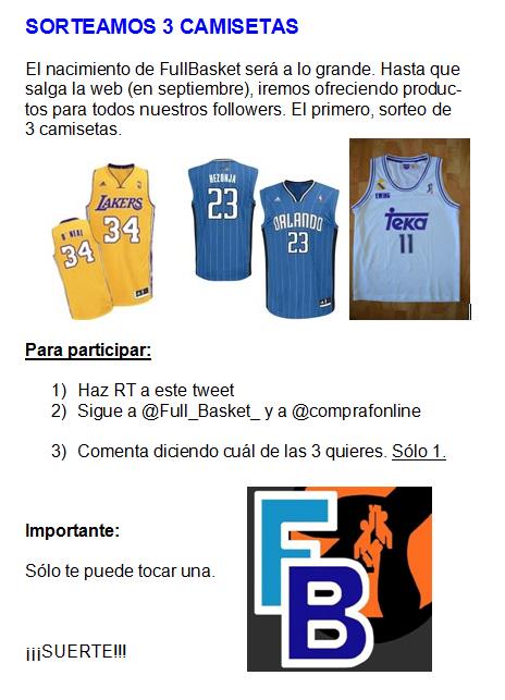 fullbasket_'s tweet photo. ¡ATENCIÓN! Sorteamos 3 camisetas. El 5 de agosto daremos ganador. 
HEZONJA
SABONIS
O'NEAL

¡La que tú quieras! http://t.co/tYzVSpEheu