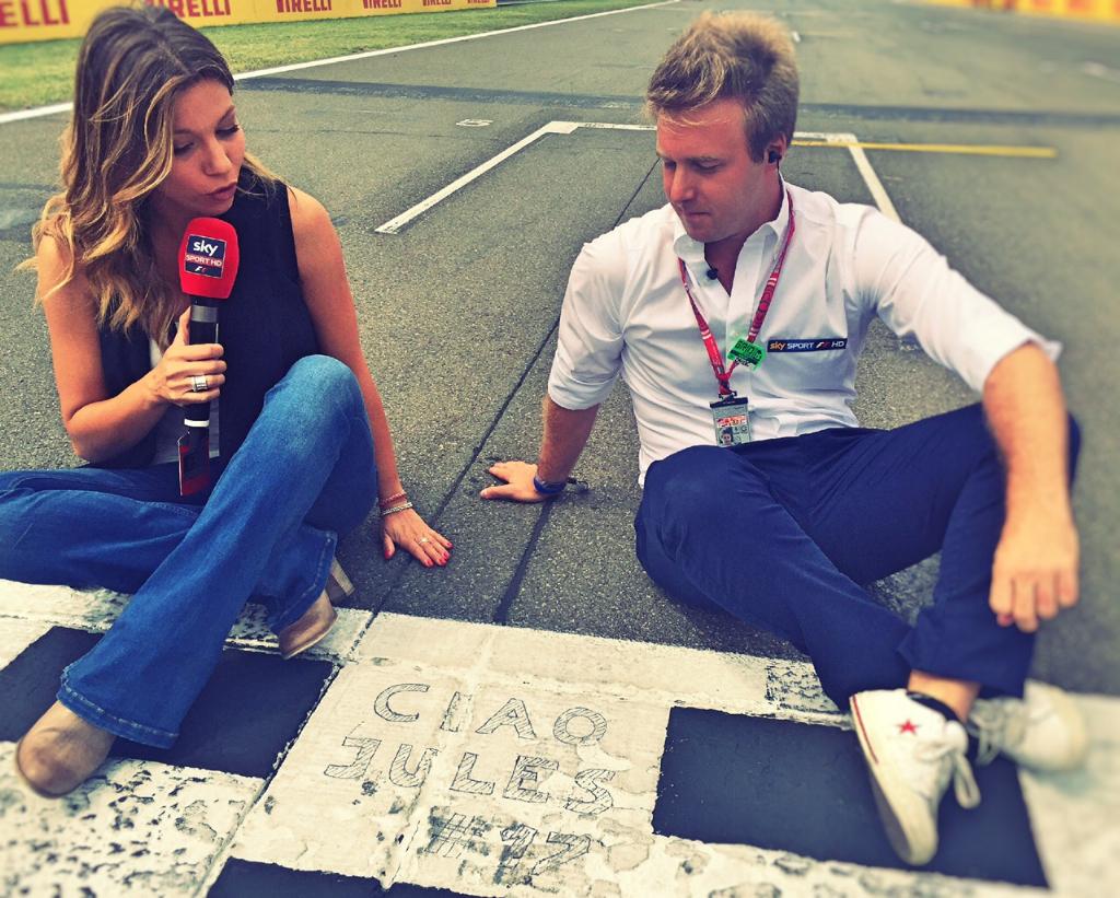 davidevalsecchi's tweet photo. Ciao amico💛  #flyHighJules #ciaoJules #skymotori @SkySportF1HD @FedericaMasolin http://t.co/JdlTop5pBT