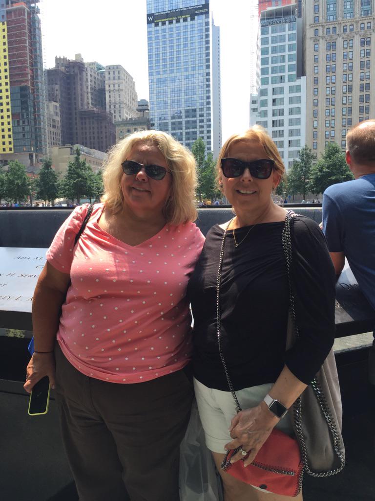 barbhickey's tweet photo. RT @ruthkjsto: @Katewalsh Cougar reunion with @barbHickey! 😀😀 http://t.co/AFIEWBJ0BK  It was a blast to connect in person in NYC!