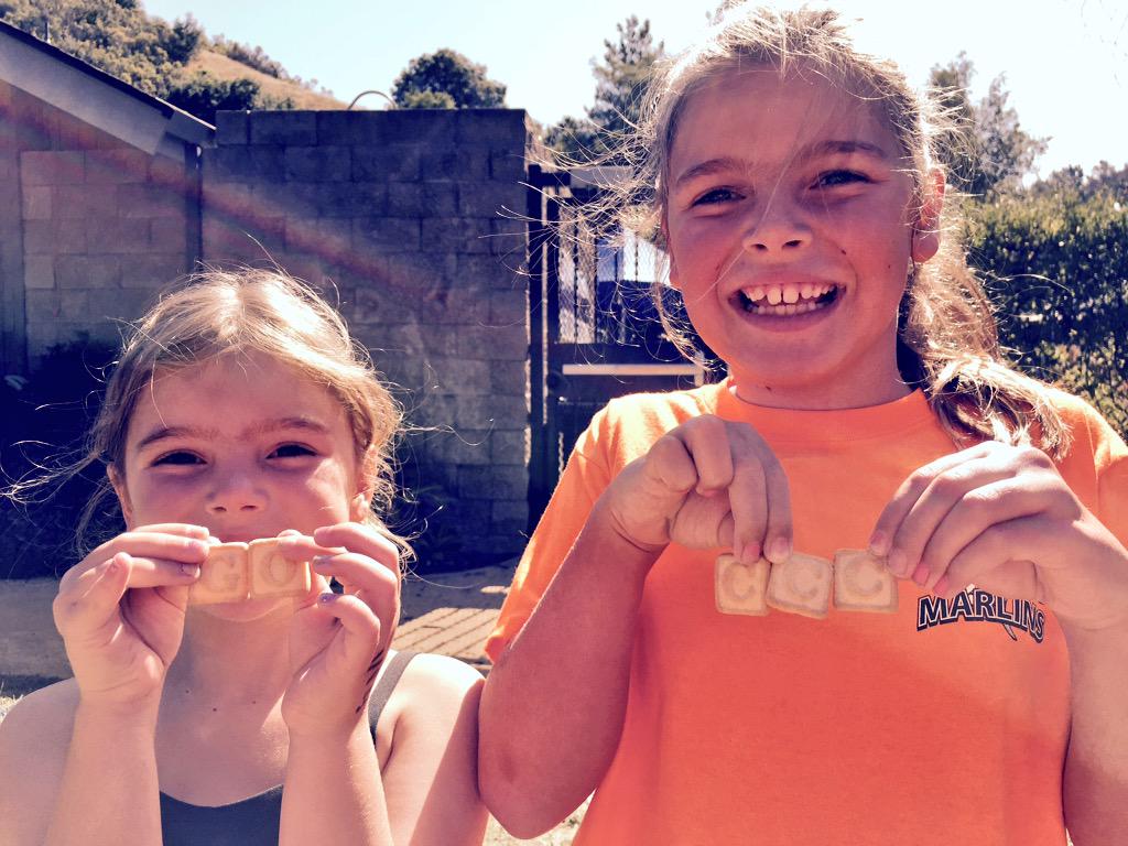 CCCMarlins's tweet image. #GoCCC! Alphabet cookie spirit and pride at Sleepy B! #OMPAswim #GoMarlins #FullSpeedAhead @OMPAswim