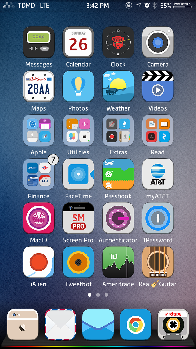 tvdMD's tweet photo. on the #28aa #theme today available in #Cydia #Winterboard http://t.co/7ZQv0yIxBA