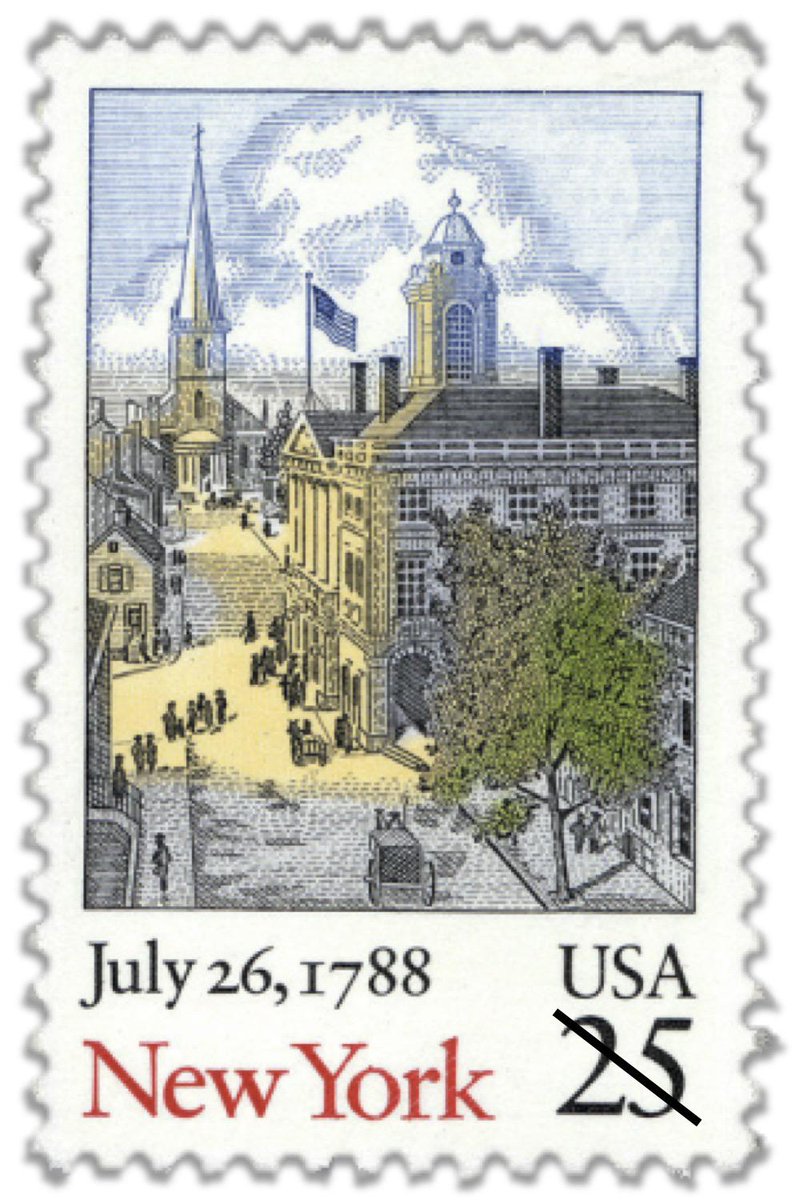 USPSConnection's tweet photo. @I_LOVE_NY Happy statehood NY! Today's #PMiH is dedicated to you! http://t.co/zUa9CADd6W