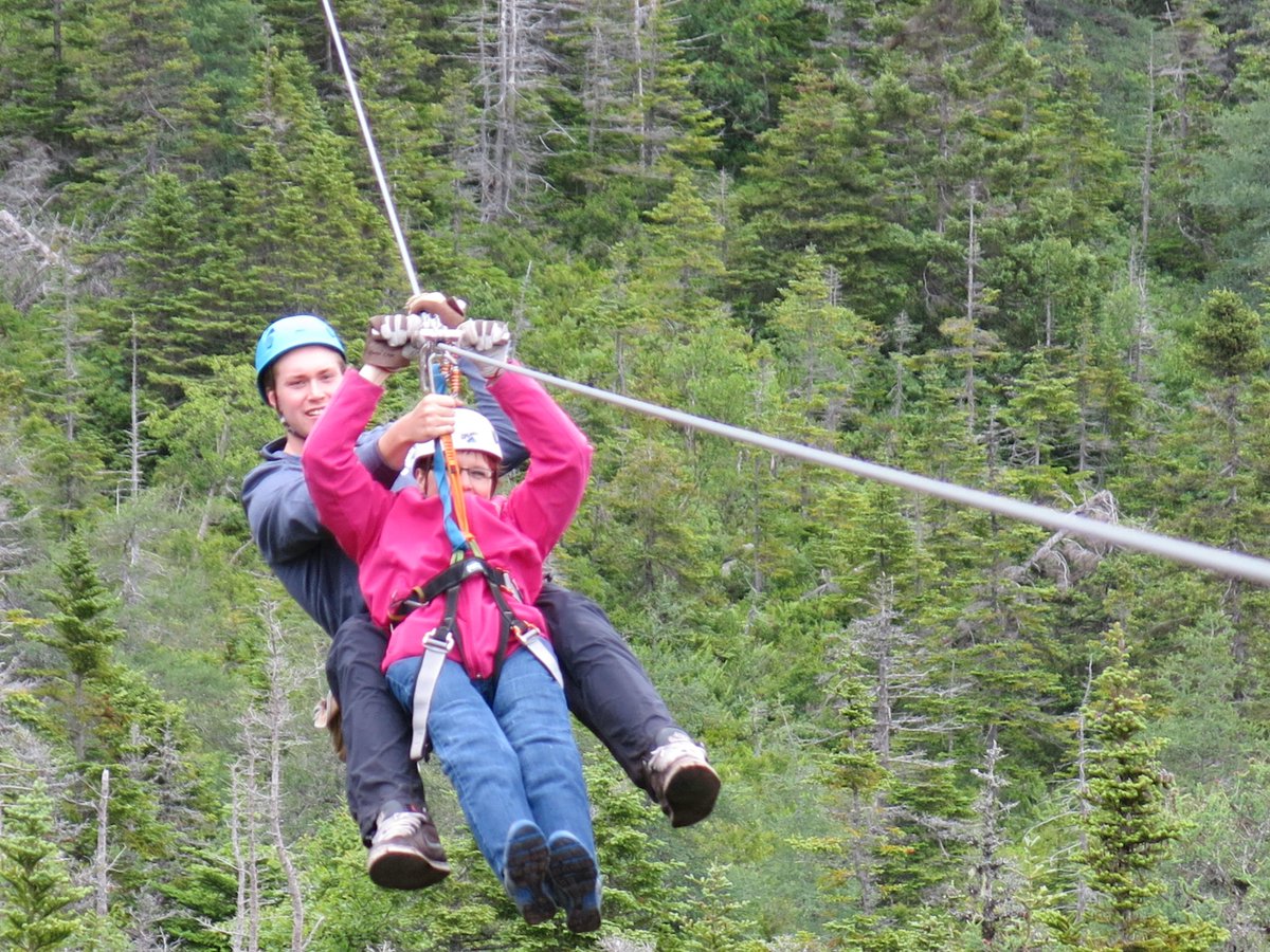 RT <a href="/taloeffler/">Dr. TA Loeffler</a>: Thanks <a href="/NAZiplines/">NorthAtlanticZipline</a> for an awesome afternoon out with Kim and the <a href="/MemorialHKR/">Memorial HKR</a> Trailrider!