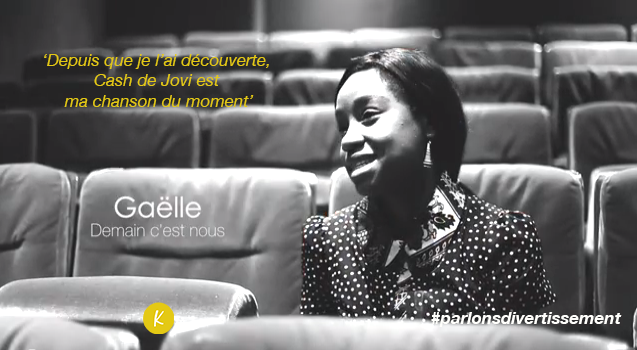 InspireAfrika's tweet photo. #parlonsdivertissement : Gaëlle de @Demaincestnous est fan de #Jovi. Qui est votre artiste africain du moment? #IA15 http://t.co/m0Jeid9ULf