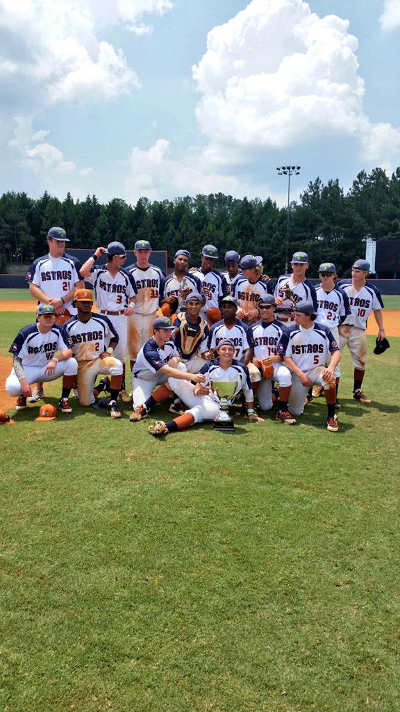 ECB 16U Astros win the <a href="/CABAbaseball/">CABA Baseball</a> 16U National Championship! Congrats Astros! #ECBfamily #stros