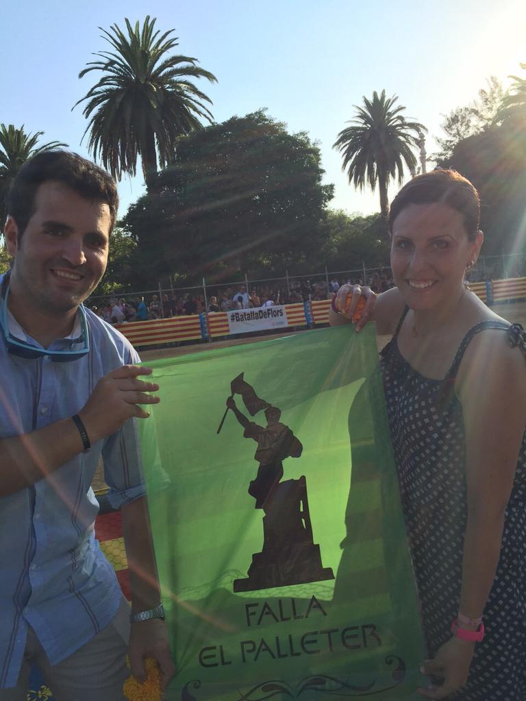 Palleteros Viajeros en la #batalladeflors