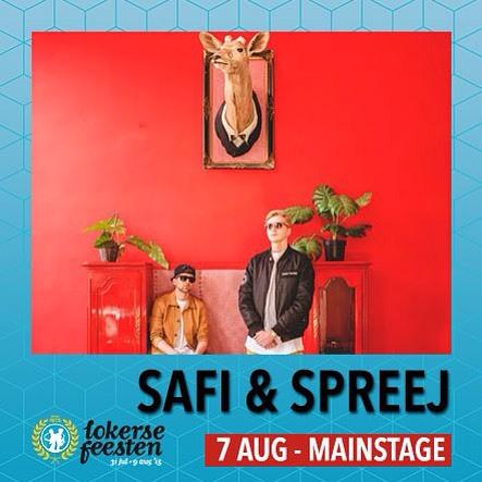 Vrijdag 7/8 openen <a href="/safi_015/">Safi</a> en @spreej9000 onze mainstage #lf15