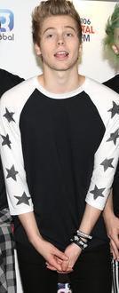 adoreaboutluke's tweet image. when luke had these phase of wearing the shirts and sleeves with stars on it #MTVHottest 5SOS