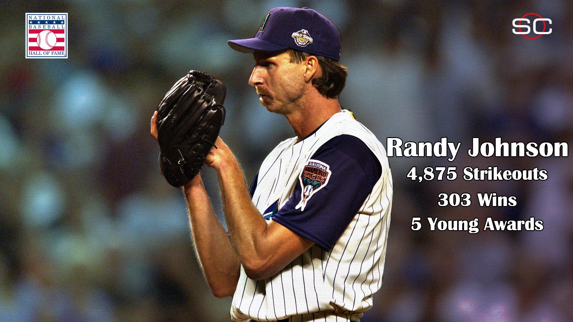 SportsCenter on X: It's your turn Big Unit! Randy Johnson is now