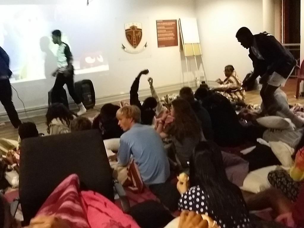 GSPatALA's tweet photo. #GSP2 watching #InsideOut http://t.co/lVsFjrcgTx